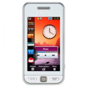 Сенсорный экран (тачскрин) для Samsung S5230 Star White (GH59-07302B)