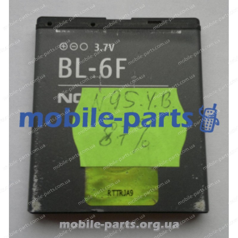 Оригинальный аккумулятор BL-6F для Nokia N78 / N79 / N95 8GB оригинал б/у (0670523)