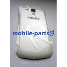 Задняя крышка для Samsung GT-S7562 Galaxy S Duos белая оригинал (GH98-24666A)