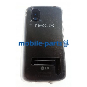 Задняя крышка для LG Google Nexus 4 E960 black оригинал