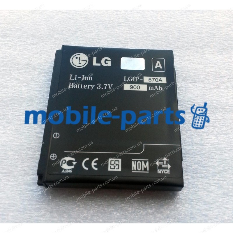 Оригинальный аккумулятор LGIP-570A для LG KP500,KC550,KC560,KC780,KF690