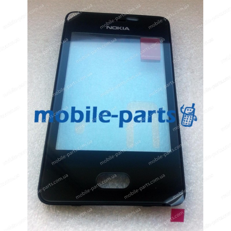 Сенсорный экран (тачскрин) для Nokia Asha 501 оригинал