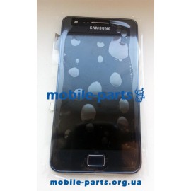 Дисплей в сборе с сенсорным экраном для Samsung I9105 Galaxy S II Plus синий оригинал