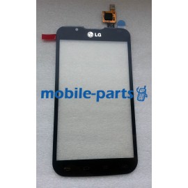 Сенсорный экран(тачскрин) для LG P715 Optimus L7 II Dual черный оригинал