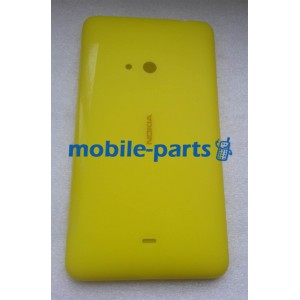 Задняя крышка для Nokia Lumia 625 желтая оригинал