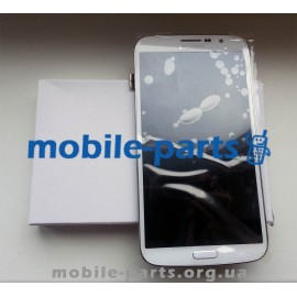 Дисплей в сборе с сенсорным экраном для Samsung I9200 Galaxy Mega 6.3 белый оригинал