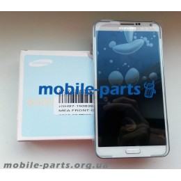 Дисплей с сенсором для Samsung N9000, N900 Galaxy Note 3 белый оригинал