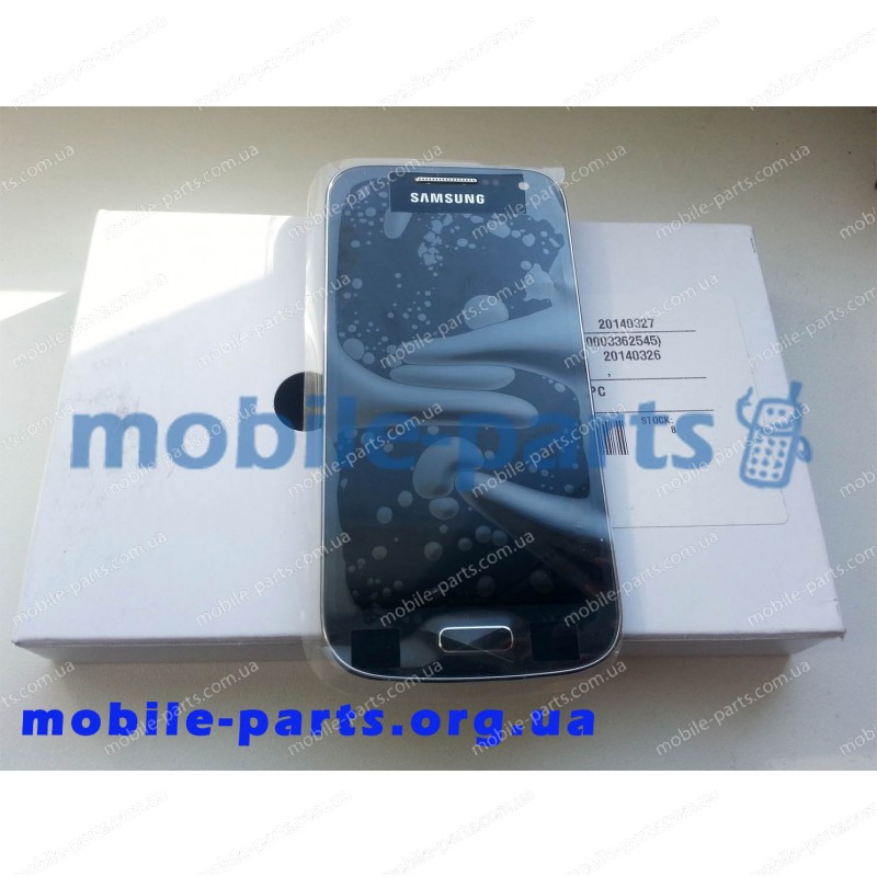 Дисплей в сборе c сенсорным экраном(тачскрином) для Samsung I9192, I9190 Galaxy S4 Mini черный оригинал