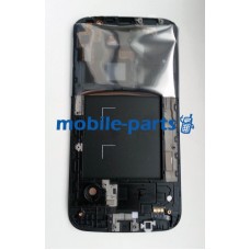 Дисплей в сборе с тачскрином для Samsung I9152 Galaxy Mega 5.8 белый оригинал