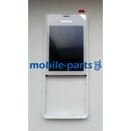 Передняя панель для Nokia 515 Gorilla Glass белая 