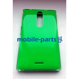 Задняя крышка для Nokia Asha 502 зеленая оригинал