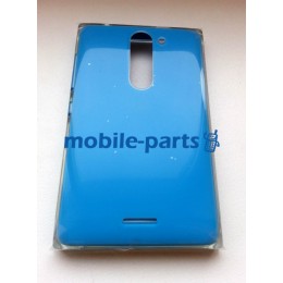 Задняя крышка для Nokia Asha 502 голубая оригинал