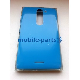 Задняя крышка для Nokia Asha 502 голубая оригинал