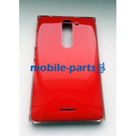 Задняя крышка для Nokia Asha 502 красная оригинал