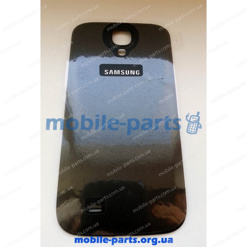 Задняя крышка для Samsung I9500 Galaxy S4 Black Edition под кожу