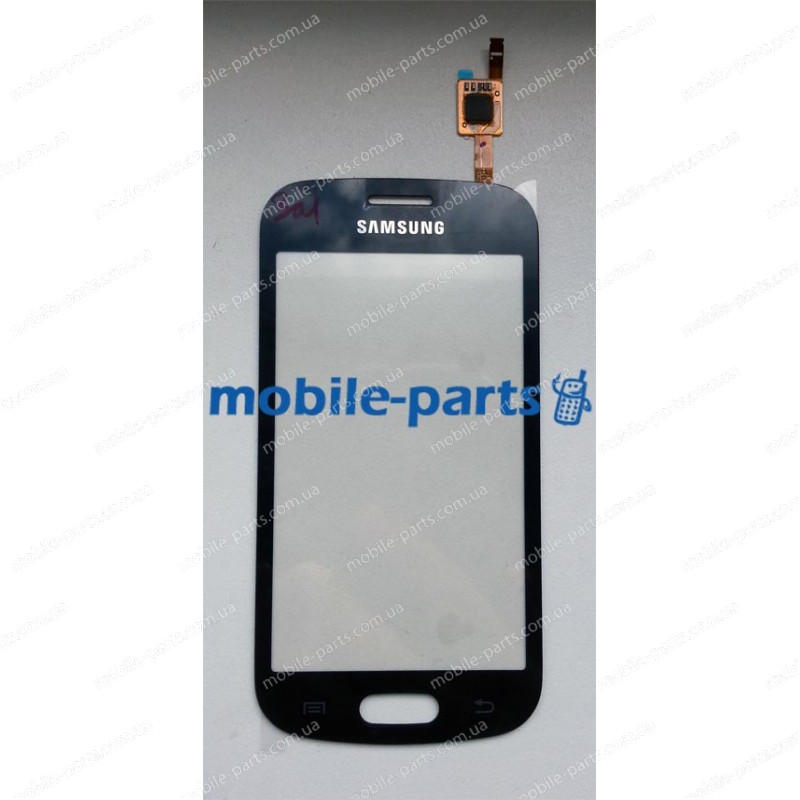 Сенсорный экран(тачскрин) для Samsung S7390 Galaxy Trend черный оригинал