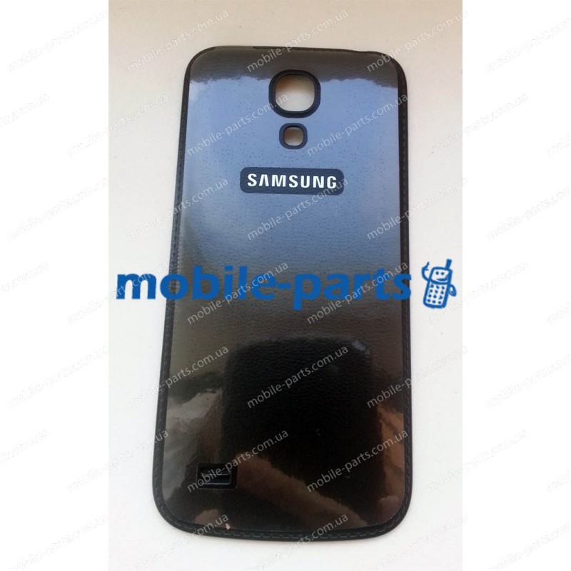 Задняя крышка для Samsung I9190 Galaxy S4 Mini, I9192 Galaxy S4 Mini Duos Black Edition под кожу