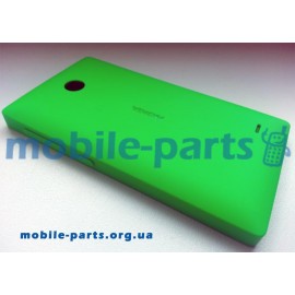Задняя крышка для Nokia X Dual Sim зеленая оригинальная