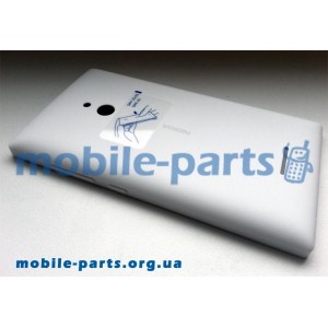Задняя крышка для Nokia XL Dual Sim белая оригинальная