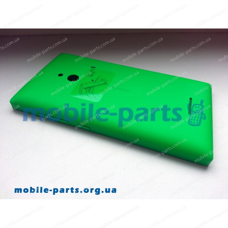 Задняя крышка для Nokia XL Dual Sim зеленая оригинальная