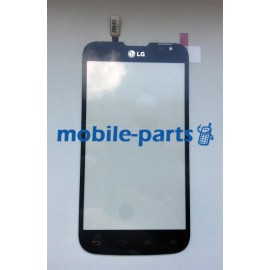 Сенсорный экран (тачскрин) для LG D325 Optimus L70 Dual черный оригинал