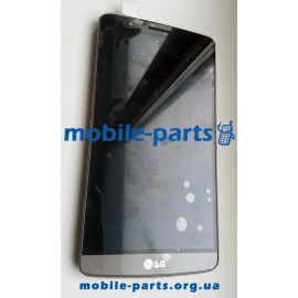 Дисплей (lcd) в сборе с сенсорным стеклом (тачскрином) для LG G3 D855 черный оригинал
