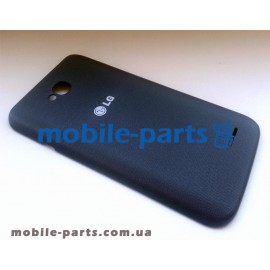 Задняя крышка для LG D325 Optimus L70 Dual черная оригинальная