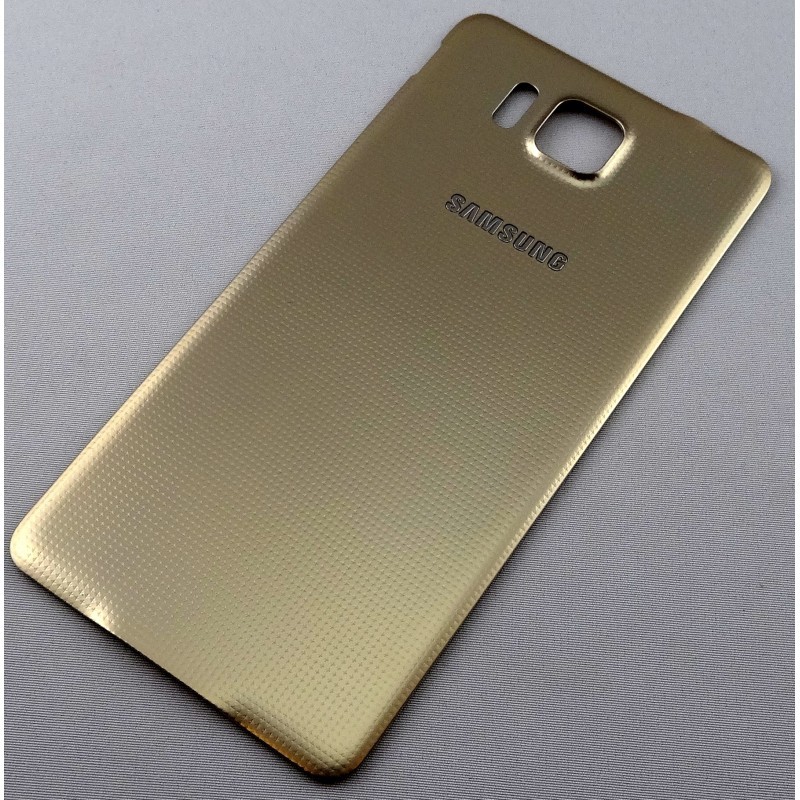 Задняя крышка для Samsung G850F Galaxy Alpha Gold оригинал