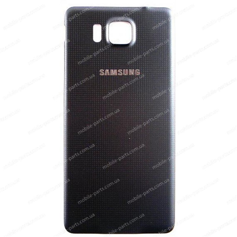 Задняя крышка для Samsung G850F Galaxy Alpha Black оригинал