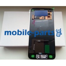 Дисплей в сборе с сенсорным стеклом (тачскрином) для Samsung G800H Galaxy S5 Mini Blue