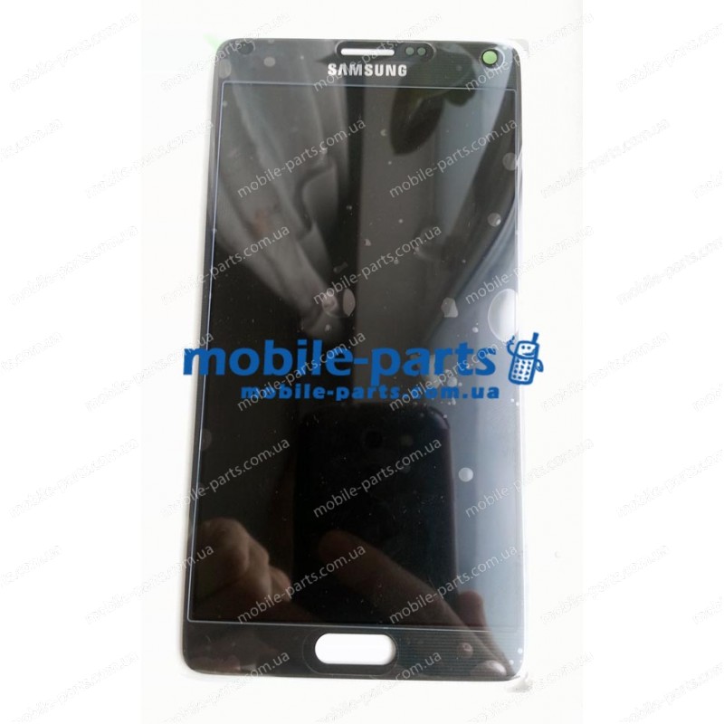 Дисплей в сборе с тачскрином  для Samsung N910H Galaxy Note 4 черный оригинал