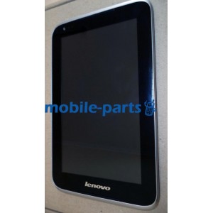 Дисплей в сборе с сенсорным экраном (тачскрином) для Lenovo A1000 IdeaTab белый оригинал