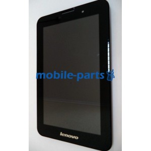 Дисплей в сборе с сенсорным экраном (тачскрином) для Lenovo A3000 IdeaTab черный оригинал