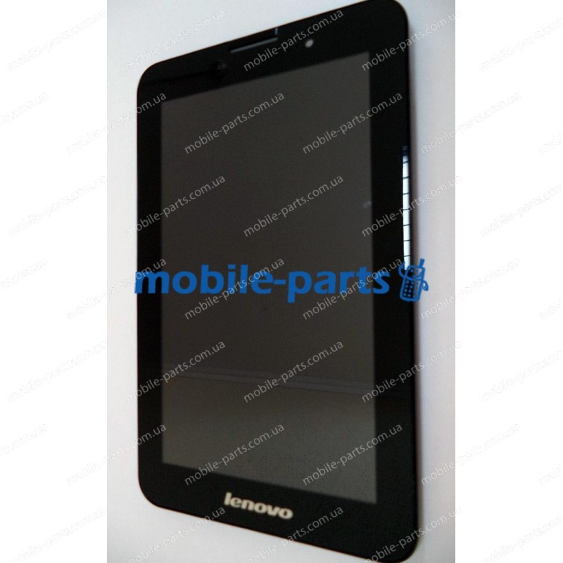 Дисплей в сборе с сенсорным экраном (тачскрином) для Lenovo A3000 IdeaTab черный оригинал