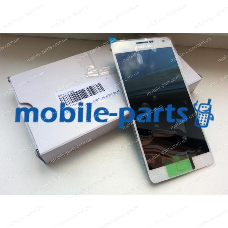 Дисплей в сборе с сенсорным экраном(тачскрином) для Samsung A700H Galaxy A7 Duos белый оригинал