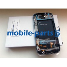 Дисплей в сборе с сенсорм (тачскрином) для Samsung I9300i Galaxy S3 Neo Duos белый оригнал