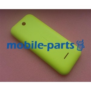 Задняя крышка для Nokia 225 Dual Sim желтая оригинал