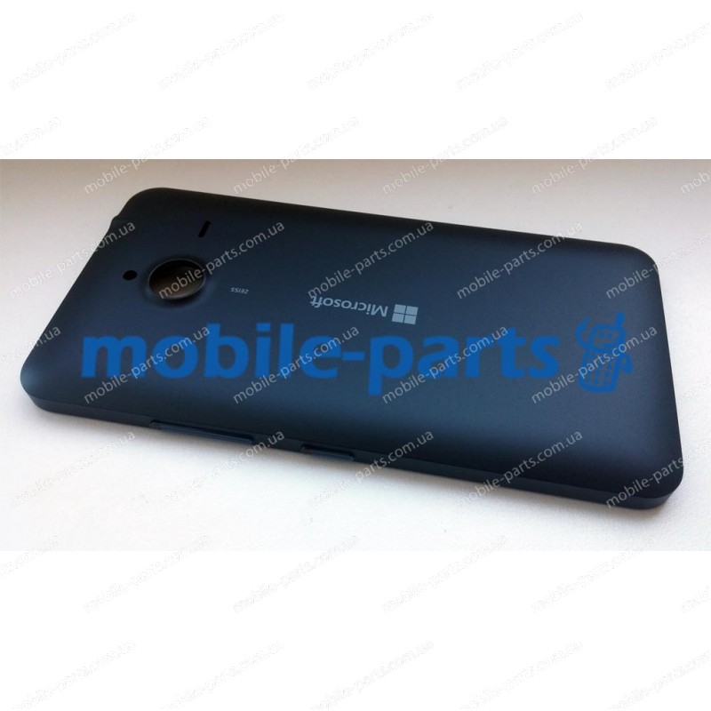 Задняя крышка для Microsoft Lumia 640 XL черная оригинал