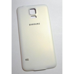 Задняя крышка для Samsung G900F, G900H Galaxy S5 белая оригинальная