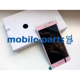 Дисплейный модуль (сборка дисплея и тачскрина) для Samsung SM-A300 Galaxy A3 Pink оригинал