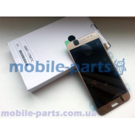 Дисплей (lcd) в сборе с сенсорным стеклом (тачскрином) для Samsung J500H Galaxy J5 Gold оригинал