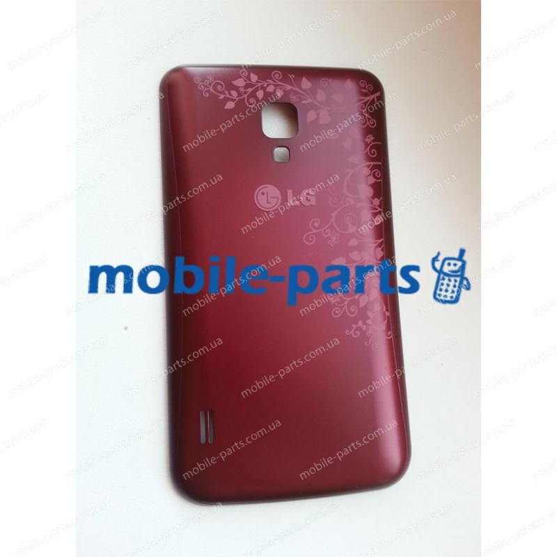 Задняя крышка для LG P715 Optimus L7 II Dual Red оригинал
