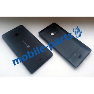 Задняя крышка для Microsoft Lumia 540 Dual Sim черная матовая оригинал