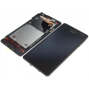 Оригинальный дисплей в сборе с сенсором для Sony Xperia V LT25i Black б/у