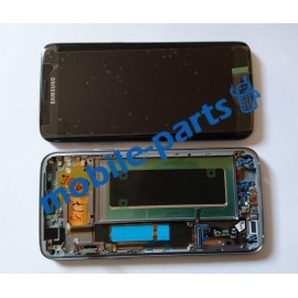 Дисплей в сборе с передней панелью, сенсором и боковыми клавишами для Samsung G935 Galaxy S7 Edge Black