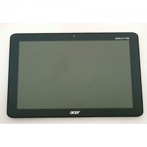 Дисплей в сборе с передней панелью и сенсором для Acer Iconia Tab A211 Black оригинал