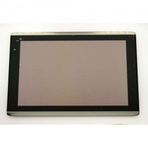 Дисплей в сборе с передней панелью и сенсором для Acer Iconia Tab A500, 501 Black оригинал