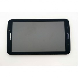 Дисплей в сборе с передней панелью и сенсором для Samsung T210 Galaxy Tab 3 7.0 Black оригинал