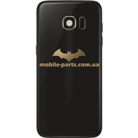 Оригинальная задняя стеклянная крышка с проклейкой и влагозащищенной мембранной для Samsung Galaxy S7 Edge SM-G935FD Batman Edition