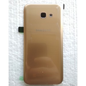 Задняя стеклянная крышка Gorilla Glass для Samsung Galaxy A5 2017 A520 Gold оригинал
